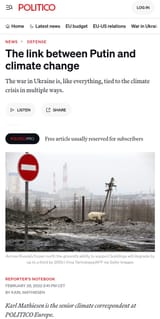 weaponised global warming 