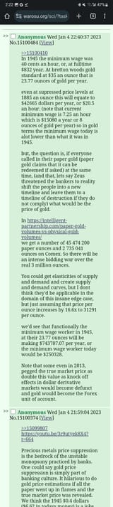 Gold-wages
