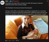 Russia&#039;s war is going so well that they are begging children to get pregnant so that they can also throw the next generation into the meat grinder. CHUG 27-09-2024