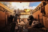 This is what resistance looks like. Dust, fire, and a 120-mm mortar that stops russian infantry. 24th Mechanized Brigade 10-07-2025