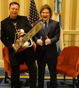 3 musk and milei chainsaw