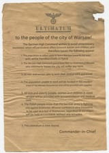 Nazi hitler poland ultimatum bolshevik
