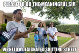 shit street meaningful