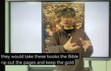 vikings destroy bibles and keep book covers
