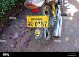 motorbike-license-plate-laos-DF9A1X