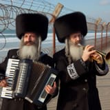 ai_art_jewish_border_patrol_furry_hat_jewish_klansmen_trumpets_remove_kebab_vibes_noahides_goyim_meant_only_to_serve_us