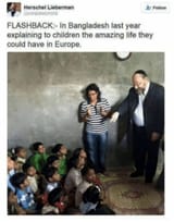 Rabbi explaining Europe