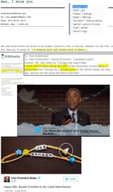 Obama-Biden Pizza and Hotdogs