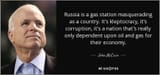 McCain tells the truth about Russia