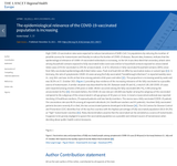 lancet on covid transmission in jabbed