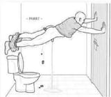 bathroom use