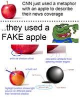 A FUCKING FAKE APPLE