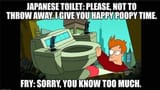 Sorry toilet