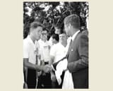 Clinton meets Kennedy