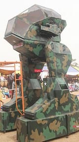 african military mecha walker