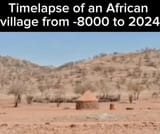 african village timelapse dot to 2024