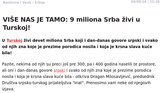 3 miliona srba u istambulu 9 miliona u turskoj