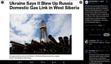 Ukraine has reportedly blown up a key Russian gas pipeline in Western Siberia, Bloomberg reports. Located in the Khanty-Mansi Autonomous Okrug 12-07-2025