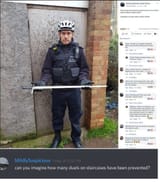 uk cop sword