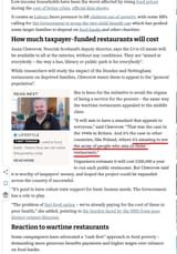 UK socialist slop house restaurants