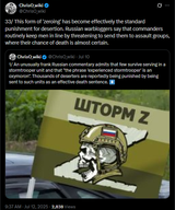 Hundreds, perhaps thousands, of Russian soldiers have been executed by their own side during the war in Ukraine – a practice called &#039;zeroing out&#039; 12-07-2025 PT15