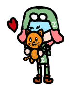 buhanka and her kot