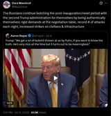 MassDara 11-07-2025 The Russians continue botching the post-inauguration-reset period with the second Trump administration for themselves HD