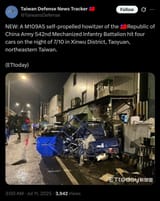 M109 crash