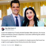 Matt Gaetz Zionist Israel
