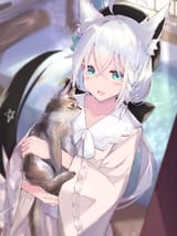 Fubuki sa mačkom_Фубуки са мачком