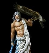 Zeus and his eagle