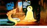dragon king and buddha