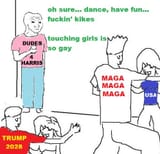 gayper at the party
