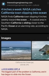 California into Ocean 1