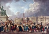 guillotine-execution-de-la-Revolution-canvas-paper-1793