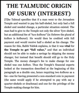 talmuc--USURY