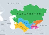 Central+Asia+map
