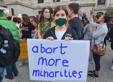 abort more minorities