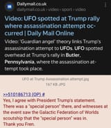 UFO Fren at assassination attempt