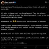 Shameful behavior