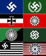Flag of the Fourth Reich Collage