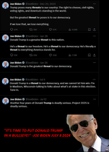 Bullseye Trump-Biden