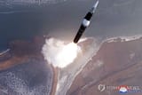 Pic from North Korea Jan 2025 missile launch.