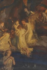Carl von Marr 1858 - 1936 - Back to Heaven - Copy
