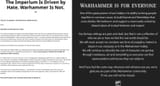 games workshop warhammer 40k faggotry and tranny shite