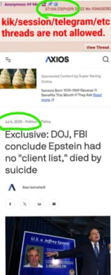 I noticed