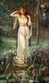 J. D. Penrose - Freya and the Necklace1890. Private collection.