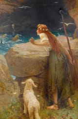 E. F. Brewtnall - The Shepherdess, 1900. Private Collection