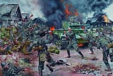 Steve Noon (Orpington, Kent 1964-) Counterattack of the 79.Infanterie-Division, led by First Lt. Karl-Will Lump, to recover Borisovka from the Soviet 32nd Guards Rifle Division - 2018 [German victory, 28 May 1943]