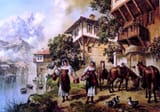Vasil Goranov (Velingrad 1972-) Ohrid - oil on canvas (c.i.)